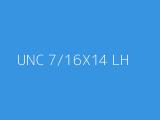 UNC 7/16X14 LH 